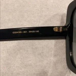 Gucci | Accessories | Gucci Square Embroidered Sunglasses W 